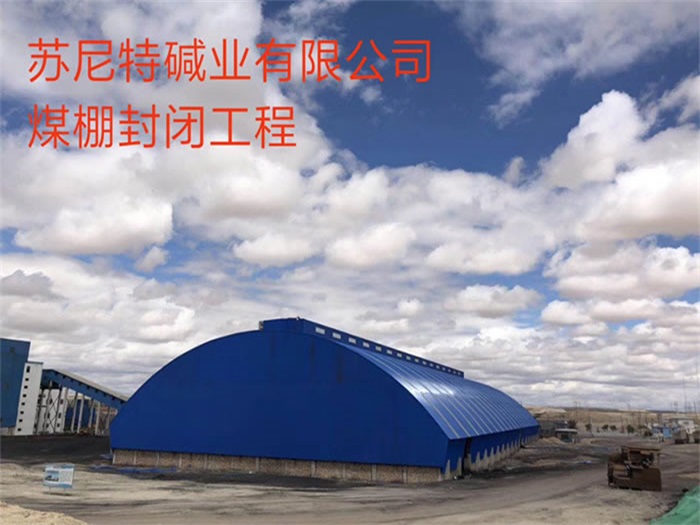 耒阳碱业有限公司煤棚封闭工程